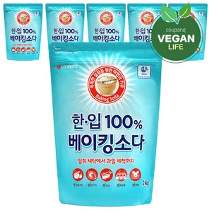 한입 베이킹소다 알파, 2kg, 6개