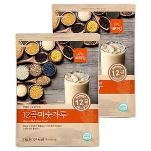 배대감 12곡 미숫가루, 1kg, 2개