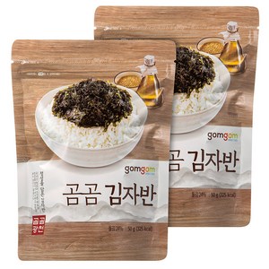 곰곰 김자반, 50g, 2개