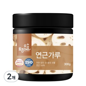 토종마을 연근가루, 300g, 2개