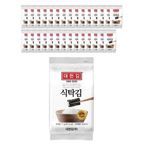 대천김 식탁김, 11g, 30개