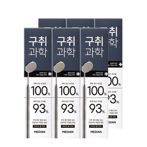 메디안 구취과학 프리징쿨 민트 치약, 120g, 6개