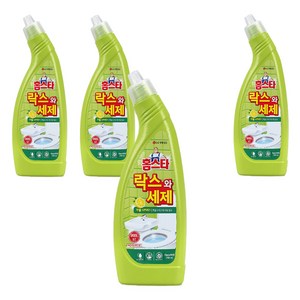 홈스타 락스와세제 허벌시트러스, 750ml, 4개