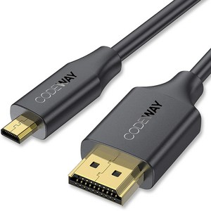 코드웨이 Micro HDMI to HDMI 2.0 케이블, 1개, 1.5m