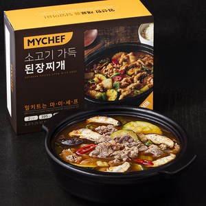 마이셰프 소고기 가득 된장찌개 밀키트 2인분, 395g, 1개