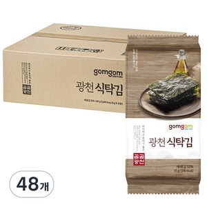 곰곰 광천 식탁김, 15g, 48개