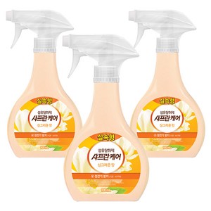 샤프란 케어 섬유탈취제 싱그러운향 본품, 900ml, 3개