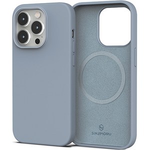 신지모루 맥세이프 소프트그립 실리콘 컬러 휴대폰 케이스