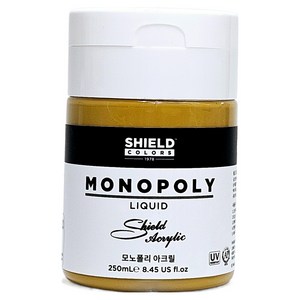 쉴드 모노폴리 아크릴물감 609 Gold Oche, 609 Gold  Oche, 기본제품구매