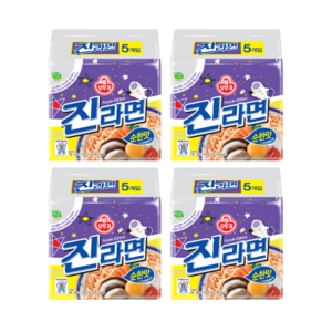 오뚜기 진라면 순한맛 120g, 20개