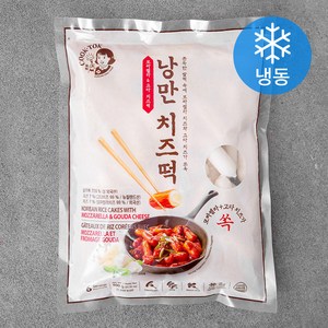 낭만부라더 낭만 치즈떡 (냉동), 600g, 1개