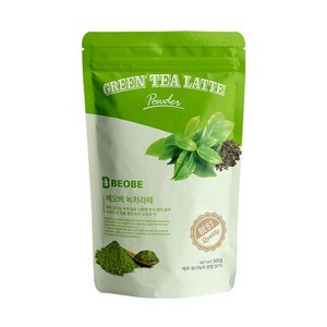 베오베 녹차라떼 파우더, 500g, 1개입, 1개