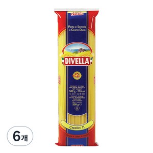 디벨라 까펠리니 파스타, 6개, 500g