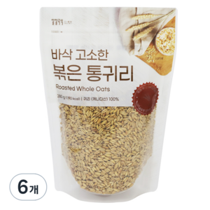 태광선식 바삭 고소한 볶은 통귀리, 280g, 6개