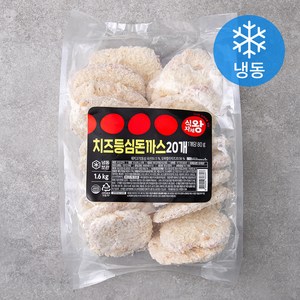 식자재왕 치즈 등심돈까스 (냉동), 1.6kg, 1개