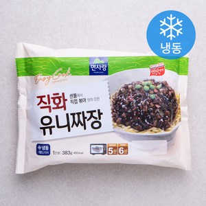 면사랑 직화 유니짜장 1인분 (냉동), 383g, 1개