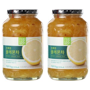 초록원 꿀레몬차, 1kg, 1개입, 2개