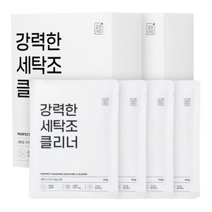 깔끔대장 강력한 세탁조 클리너 4개입, 640g, 2개