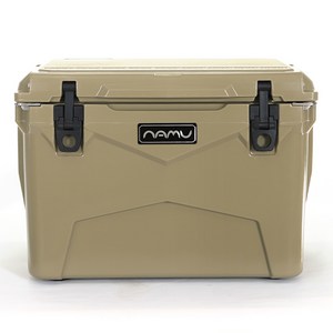 namu 캠핑 낚시 하드쿨러 35QT, 샌드, 33L