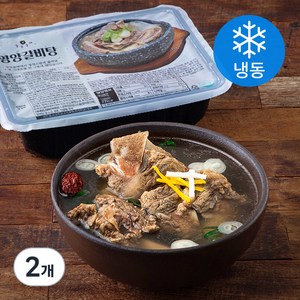 강강술래 영양갈비탕 (냉동), 1kg, 2개