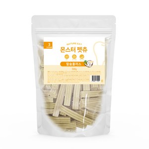 바비스팩토리 몬스터 펫츄 덴탈껌, 칼슘플러스, 500g, 1개