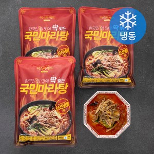 미스타셰프 마라탕 (냉동), 550g, 3팩