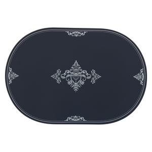 디아르 플래티넘 실리콘 방수 레미니센스 식탁매트, 시그니쳐 다크네이비, 43 x 29.5 cm, 1개