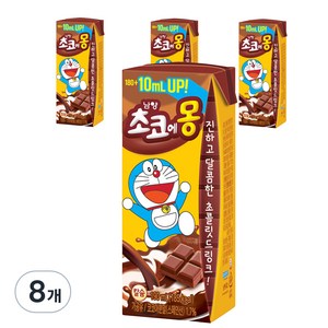 초코에몽, 190ml, 8개