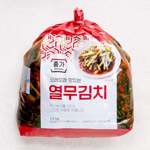 종가 오래오래 맛있는 열무김치, 2.5kg, 1개