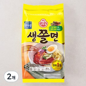 오뚜기 생쫄면 2인분, 452g, 2개