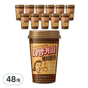 소와나무 다방 헤이즐넛 커피, 250ml, 48개