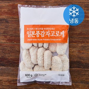 세미원 일본풍 감자고로케 (냉동), 600g, 1개