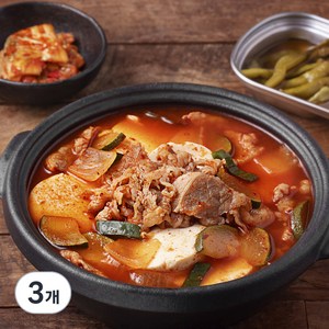 프레시지 북창동 소고기 순두부 찌개 밀키트 2인분, 620g, 3개