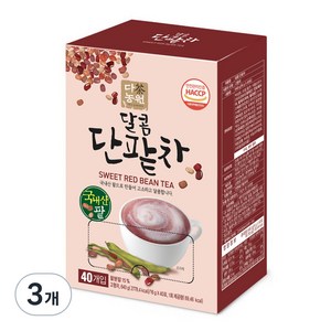 다농원 달콤 단팥차, 16g, 40개입, 3개