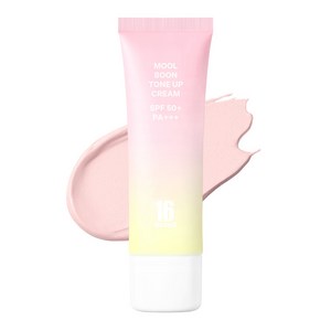 16브랜드 물분 톤업 크림 SPF50 PA+++ 50ml, 라이트피치, 1개