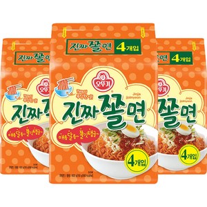 오뚜기 진짜쫄면, 150g, 12개