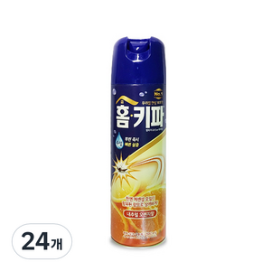 홈키파 엘비이 수성알파 에어졸 내추럴 오렌지향, 500ml, 24개