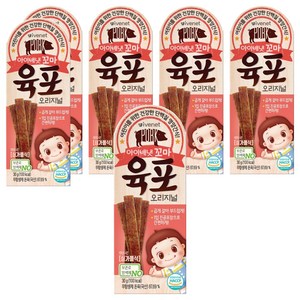 아이배냇 꼬마 육포 30g, 오리지널맛, 6개