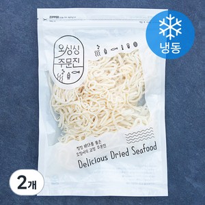 백진미 오징어 (냉동), 350g, 2개