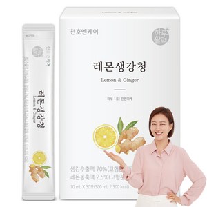 천호엔케어 하루활력 레몬생강청 30포, 300ml, 1개