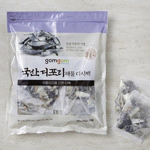 곰곰 디포리 해물 다시팩, 320g, 1개