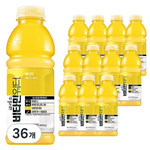 글라소 비타민워터 에너지, 500ml, 36개