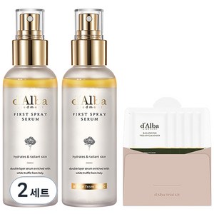 달바 화이트 트러플 퍼스트 스프레이 세럼 100ml 2p + 젤클렌저 3ml x 5p, 2세트