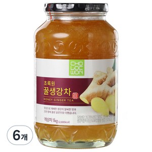 초록원 꿀생강차, 1kg, 1개입, 6개