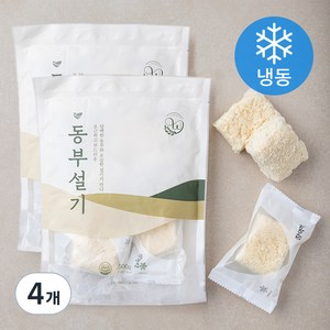 창억떡 동부설기 10입 (냉동), 500g, 4개