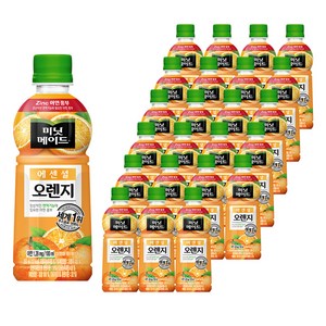 미닛메이드 에센셜 오렌지, 350ml, 24개