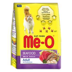 뉴-MeO 시푸드 고양이 건식사료, 씨푸드, 1.2kg, 1개