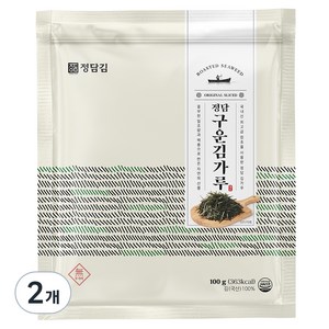 정담김 정담 구운 김가루, 100g, 2개