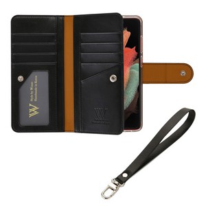 에스엠모바일 팰리스에디션 수제 카드지갑 다이어리 휴대폰 케이스 + 핸드스트랩