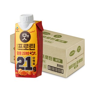 얼티브 프로틴 밤맛, 18개, 250ml